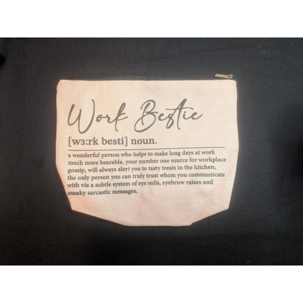 Gifts for Work Friend Makeup Cosmetic Travel Bag